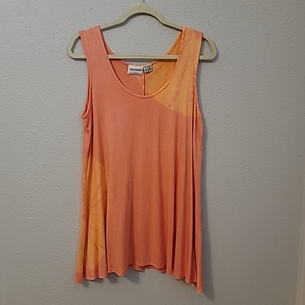 Raya Sun Tangerine Swing Bathing Suit Cover Sz L